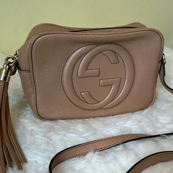 💯 Authentic Gucci Gucci Soho Disco Crossbody Bag🍀 - Picture 3 of 17